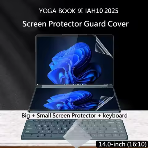 For Lenovo yoga book 9i IAH10 2025 dustproof film 14-inch dual-screen notebook Glossy Screen Protect