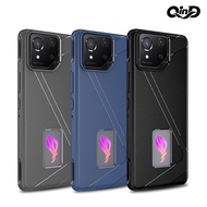 QinD ASUS 華碩 ROG Phone 8/ROG Phone 8 Pro 全包散熱手機殼(藍色)