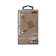 สายชาร์จแม่เหล็ก 65W C to C 1.2M รุ่น UC-4041C