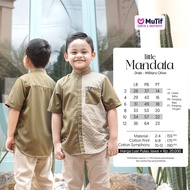 MUTIF | SARIMBIT MUTIF | Sarimbit Gayatri Military Olive - Drab | Family Series | MuTif Woven [ORI 1