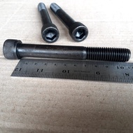 BOLT L M14X110 STEEL M14 X 110 BLACK LENGTH 11CM KEY L12 L 12 HEX HEAD SOCKET SCREW HALF THREAD