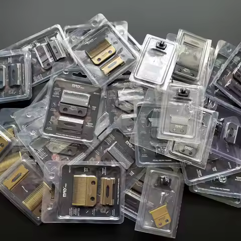 MRD Hair Clipper Accessories Trimmer Razor Charging Cable Base Cloth Limit Comb Brush