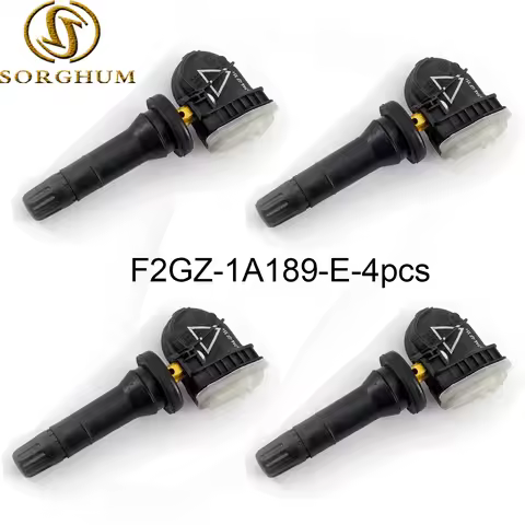 4pcs F2GZ-1A189-E TPMS Tire Pressure Monitoring Sensor 433MHZ For Ford Edge Galaxy 2014-2020