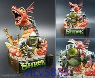 現貨 全新未拆 EZHOBI TOYS DREAMWORKS 夢工廠 shrek 史瑞克 精緻場景組 絕版 出清