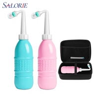 Salorie 500ML Portable Travel Hand Held Bidet Spray with storage box Personal Cleaner Hygiene Bottle Spray Washing Cleaner Toilet