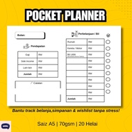 Pocket Planner | Budget Planner | Budget Book | Rekod Belanja | Komitmen | Simple Budget Book | Plan
