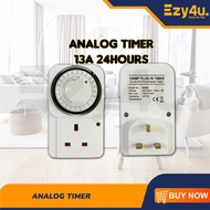 MINLITE 24 Hours Analog 3 Pin Plug In Timer