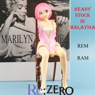 R Re: Zero Anime Figure Figurine Rem Ram Manga Model Patung Zero-Starting Life In Another World