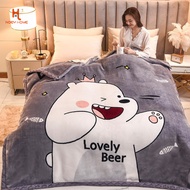 Thick Nano Blanket Soft Blanket Rabbit Blanket 5 Feet 6 Feet 6.5 Feet