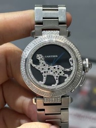 💎💎👑 卡地亞Cartier Pasha 後加鑽石 2475