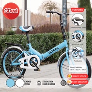GDeal 20 Inch Folding Bike Bicycle Cycling Adult Children Bicycle