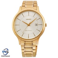 Orient RF-QD0009S10B RF-QD0009S Gold Tone Stainless Steel Quartz Contemporary Men's Watch