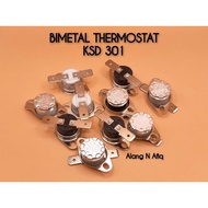 KSD 301 Bimetal Thermostat Switch 10A 250V 140c 150c 160c 170c 180c 190c 200c 210c 220c 230c 240c 25