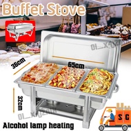 buffet tray set buffet set buffet tray set disposable buffet tray set warmer for Catering Event Party Banquet（11L)