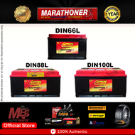 Century Marathoner DIN66L | DIN88L | DIN100L - Heavy Duty MF Battery [Car Battery | Bateri Kereta]