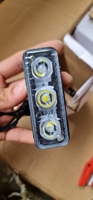Led Sorot RTD Led 3Mata Sepasang