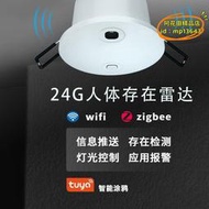 塗鴉人體存在傳感器毫米波人體感應器智能家居Zigbee人在傳感器