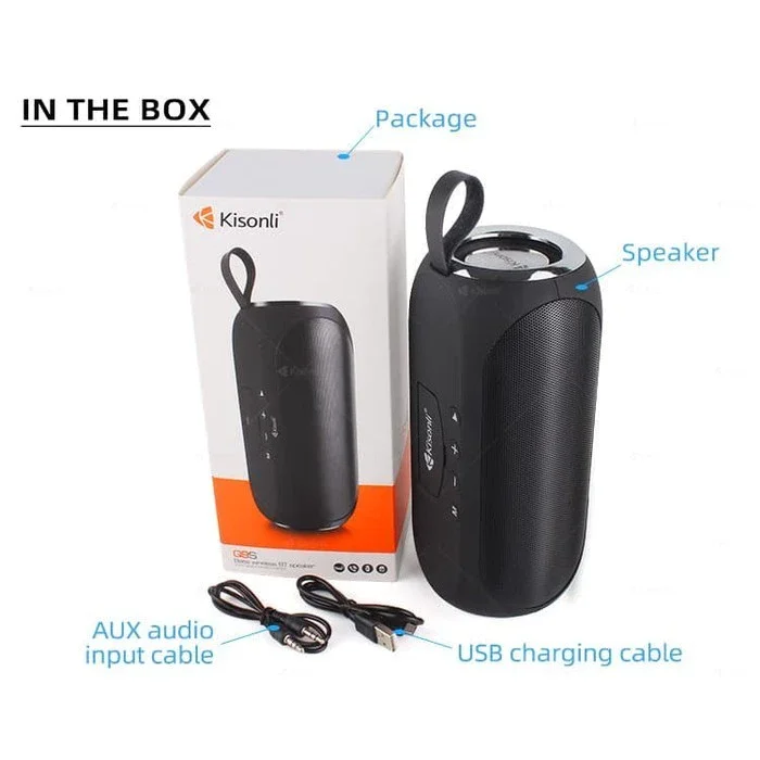 Speaker Bluetooth Kisonli Q9S Hifi Super Bass