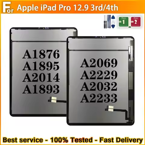 LCD For iPad Pro 12.9 3rd Gen A1876 A1895 A2014 A1983 and 4th Gen A2229 A2069 A2232 A2233 LCD Displa