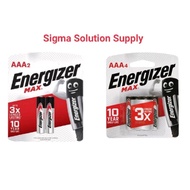 Energizer Battery  AAA 2(2pcs) & AAA4(4pcs)