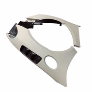 For Porsche 718 boxster Cayman GT4RS style semi carbon fiber fender leaf panel Body kit Front bumper