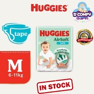 HUGGIES AirSoft Tape M52 - Best Premium, Breathable Diaper