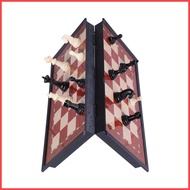 Chess Board Set Folding Travel Chess Board Game Set Travel Portable Chess Board Game for Beginner Ch