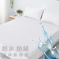 【ELVIS愛菲斯】100%防水防螨抗菌3M床包式保潔墊(單人加大)