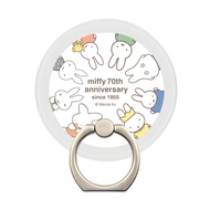 Ingrem Smartphone Ring Miffy Character Smartphone Magnet Sticker Stand