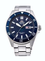 ORIENT WATCH 東方藍水鬼怒海潛將大錶徑200M自動機械鋼帶腕錶 型號：RA-AA0009L【神梭鐘錶】