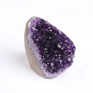 Natural Amethyst cluster ornaments amethyst town amethyst cave raw stone mineral label Amethyst cluster home ornaments spot wholesale