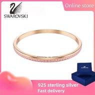 Swarovski necklace for women classic swan collarbone chain jewelry gift for girlfriend Connex Pink '