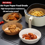 Sumao Air Fryer Disposable Baking Papers Non-Stick Steamer Round Parchment Paper Liners Air Fryer Paper Baking Paper Air Fryer Disposable Paper Baking mat Oil Absorbing Paper Kitchen Air Fryer Baking