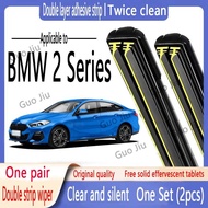 Suitable for BMW 2 Series Double-Layer Rubber Strip Wiper BMW 2 Series F22/F23/F45/F46/F44/GT U06 Ca