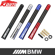 Universal 12cm BMW Car Antenna Carbon Fiber Radio FM Antena Black Kit For BMW 1 2 3 4 5 6 7 Series X
