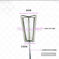 baling baling pengaduk adonan martabak anti karat full stainless / mata stik bor adonan mata bor mix