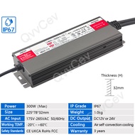 300W LED Driver DC12V 24V IP67 Waterproof Lighting Transformers for Outdoor Lights Power Supply AC 1