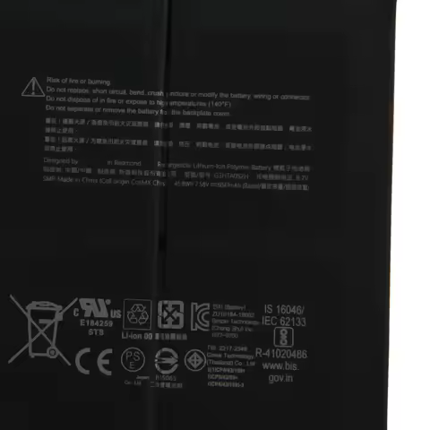 Battery G3HTA052H DYNT02 For Microsoft Surface Laptop3 Laptop 3 1867 1868 6041mAh