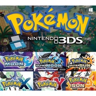 【Classic PC Games】Pokemon Nintendo 3DS Complete Collection (15  in 1) for Windows PC