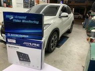 米尼爾車用音響 ALPINE- NE-AX710 HONDA HRV 加興運A30環景錄影