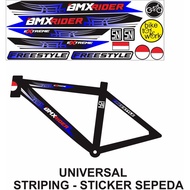 ALL MTB BIKE STRIPING UNIVERSAL BIKE STICKER/ MOUNTAIN BIKE STRIPING VARIATION/ RELAXING BIKE STICKE
