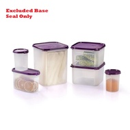 Ready Stock Tupperware Modular Mates MM Oval / MM Square / MM Round Seal / Lid Only - Purple