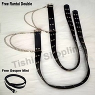 RING BELT KOREA GRUNGE PUNK / DOUBLE EYELE / FREE RANTAI DAN GESPER MINI
