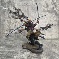 One Piece Zoro Asura Nine Bath Blood Ornaments GK Double-Headed Figure Model