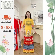 Ao Dai with 8D Printed Patterns CopperClear In many colors, high quality Japanese Silk, code E7, all