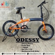 Cbj- Sepeda Lipat 20" Phyton By Odessy
