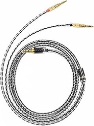 GUCraftsman 16 Strands 7N Single Crystal Copper/Silver Mixed Headphones Cable for Astell&Kern AKT1P 