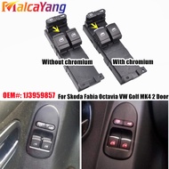 Window Control Switch for Volkswagen Golf MK4, Jetta; Skoda Fabia, Octavia 1J3959857 1J3959857A
