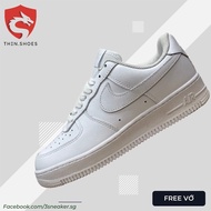 Af1 Low Triple White Sneakers Full White SC Version With Socks And Full Box As Gift