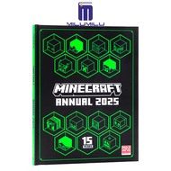ปกแข็ง2025ประจำปี Minecraft โดย Mojang AB หนังสือภาษาอังกฤษต้นฉบับ